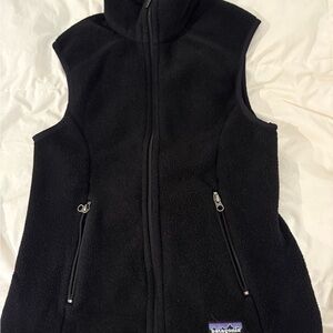 Patagonia Synchilla Black  Fleece Vest small
